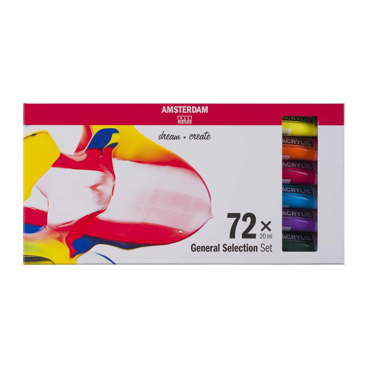 Amsterdam 72 Color General Selection Acrylic Paint Set